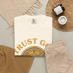 Trust God Compass T-Shirt — "Trust God No Matter What" Christian Faith Tee