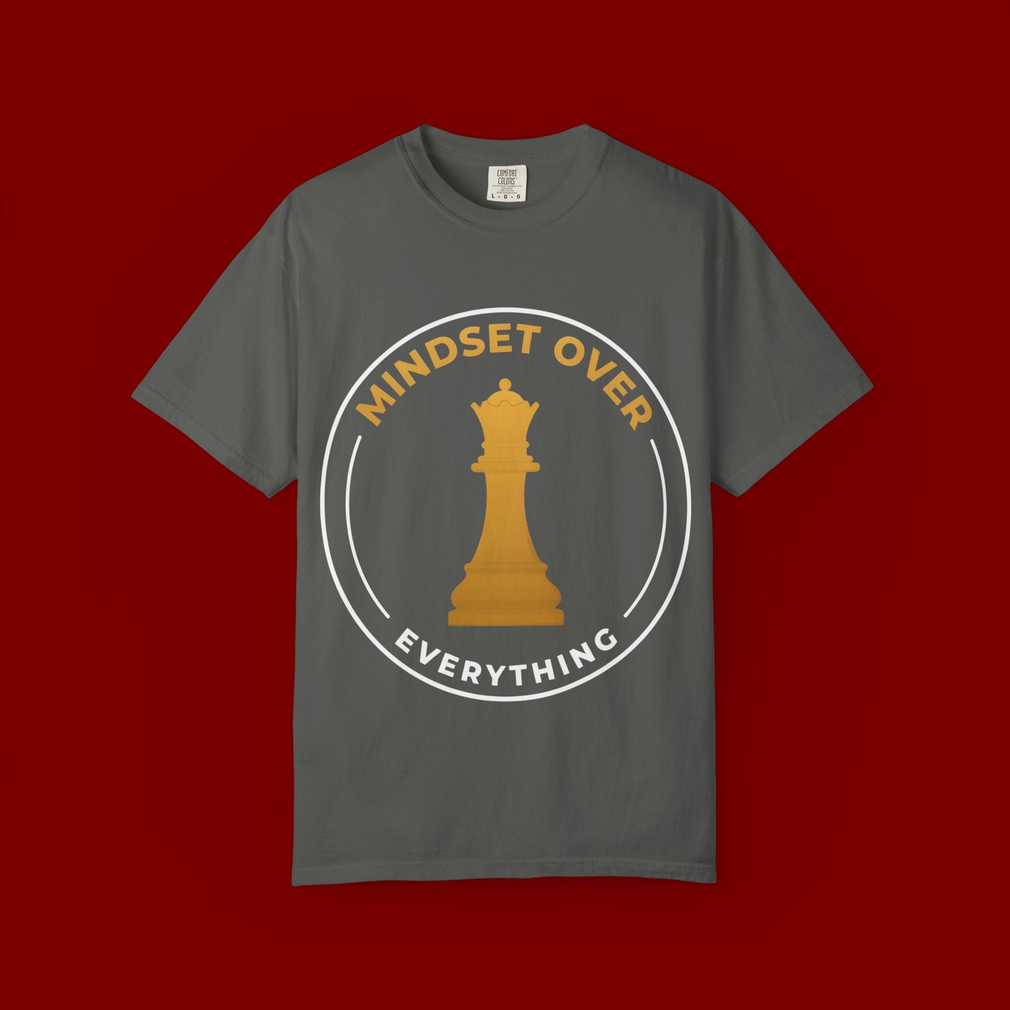 Mindset Over Chess Queen T-Shirt