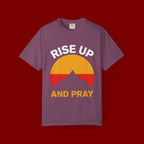 And Pray Mountain Sunset T-Shirt