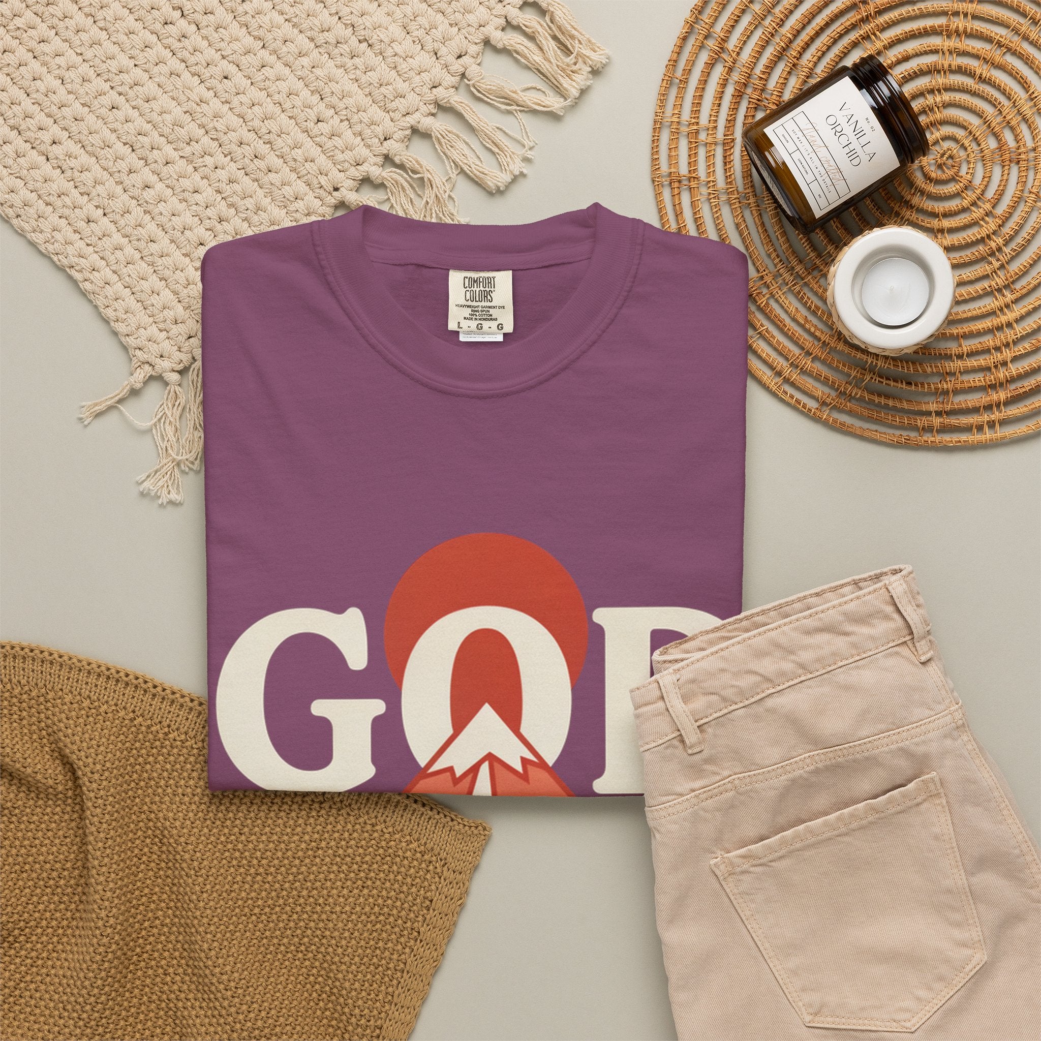 God Above All Things Mountain T-Shirt