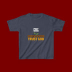 Kids Tee — "Trust God" Sprout Graphic