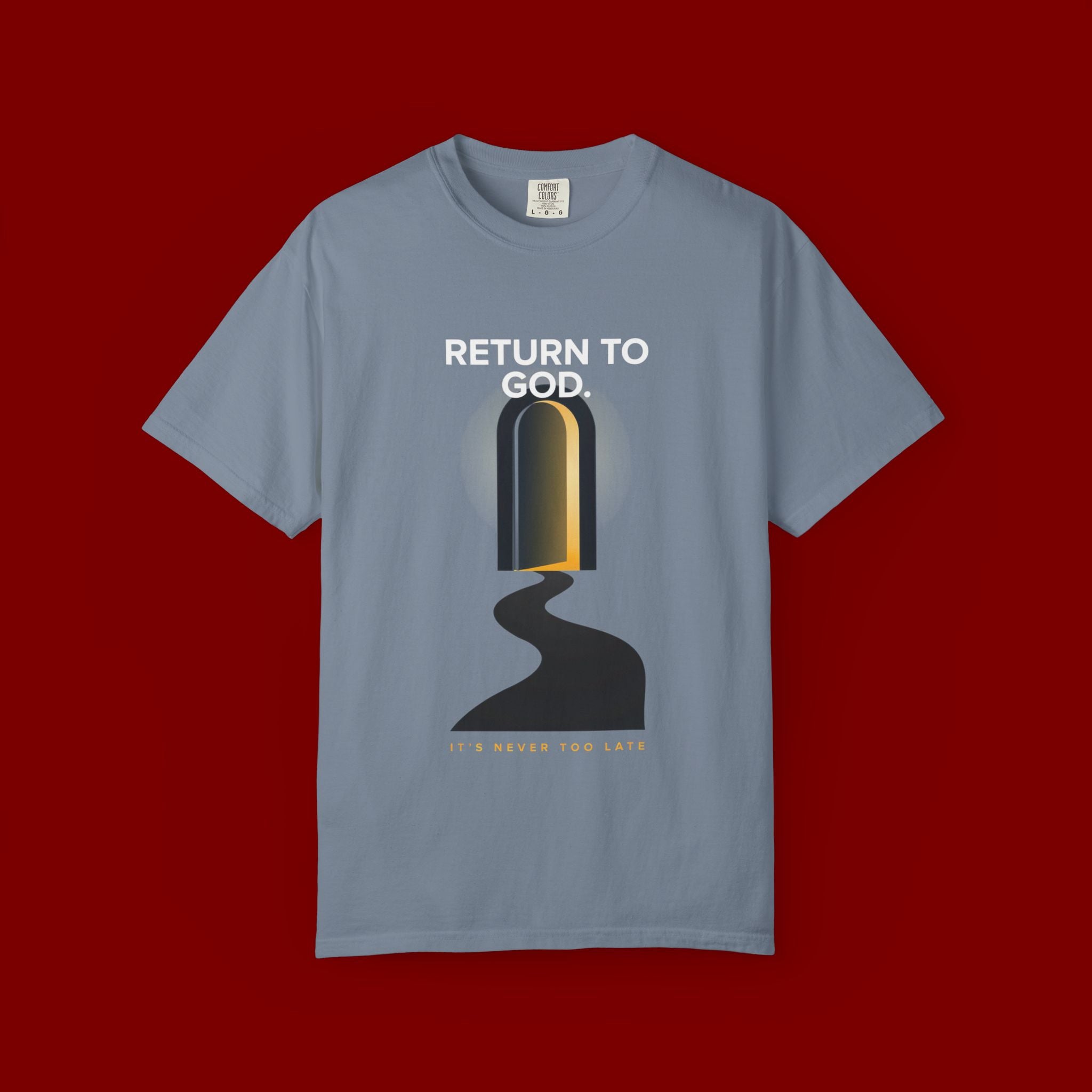 Mystic Doorway T-Shirt — Golden Arch Path Graphic Tee