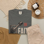 Faith On, Fear Off T-Shirt — Inspirational Christian Graphic Tee