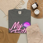 Faith T-Shirt — "My Faith in God Is Solid" Retro Graphic Tee