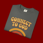 Connect to God T-Shirt — "The Password Is Prayer" Retro Faith Tee