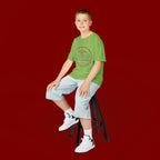 Kids Tee — "God Is My Strength and Power" Anvil & Anvil-Forge Christian Youth Shirt