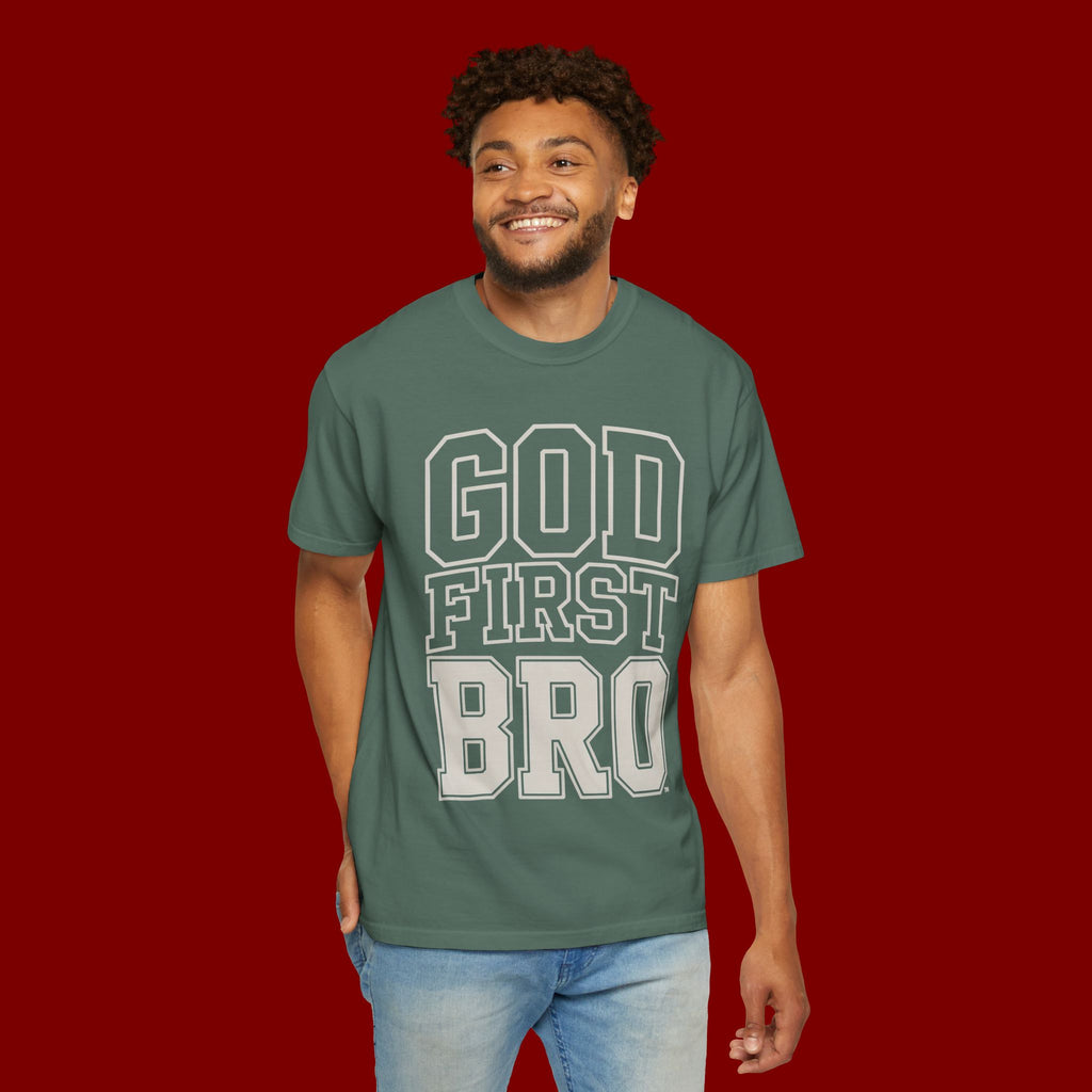 God First Bro T-Shirt — Faith-Based Graphic Tee