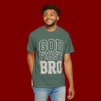 God First Bro T-Shirt — Faith-Based Graphic Tee