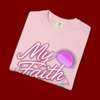 Faith T-Shirt — "My Faith in God Is Solid" Retro Graphic Tee