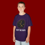 Keep The Faith Kids Tee — Kintsugi Stone Inspirational Children's T-Shirt