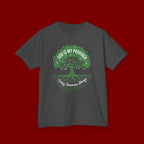 Kids Tee — "God Is My Provider" Tree of Faith Christian Shirt