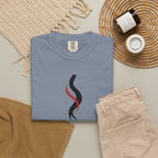 Matchstick Graphic T-Shirt — “Time Never Comes Again” Vintage-Inspired Tee