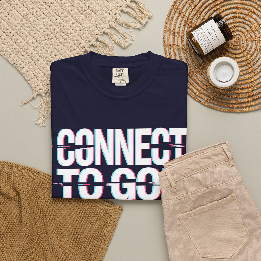 Connect to God T-Shirt — "The Password Is Prayer" Christian Faith Tee