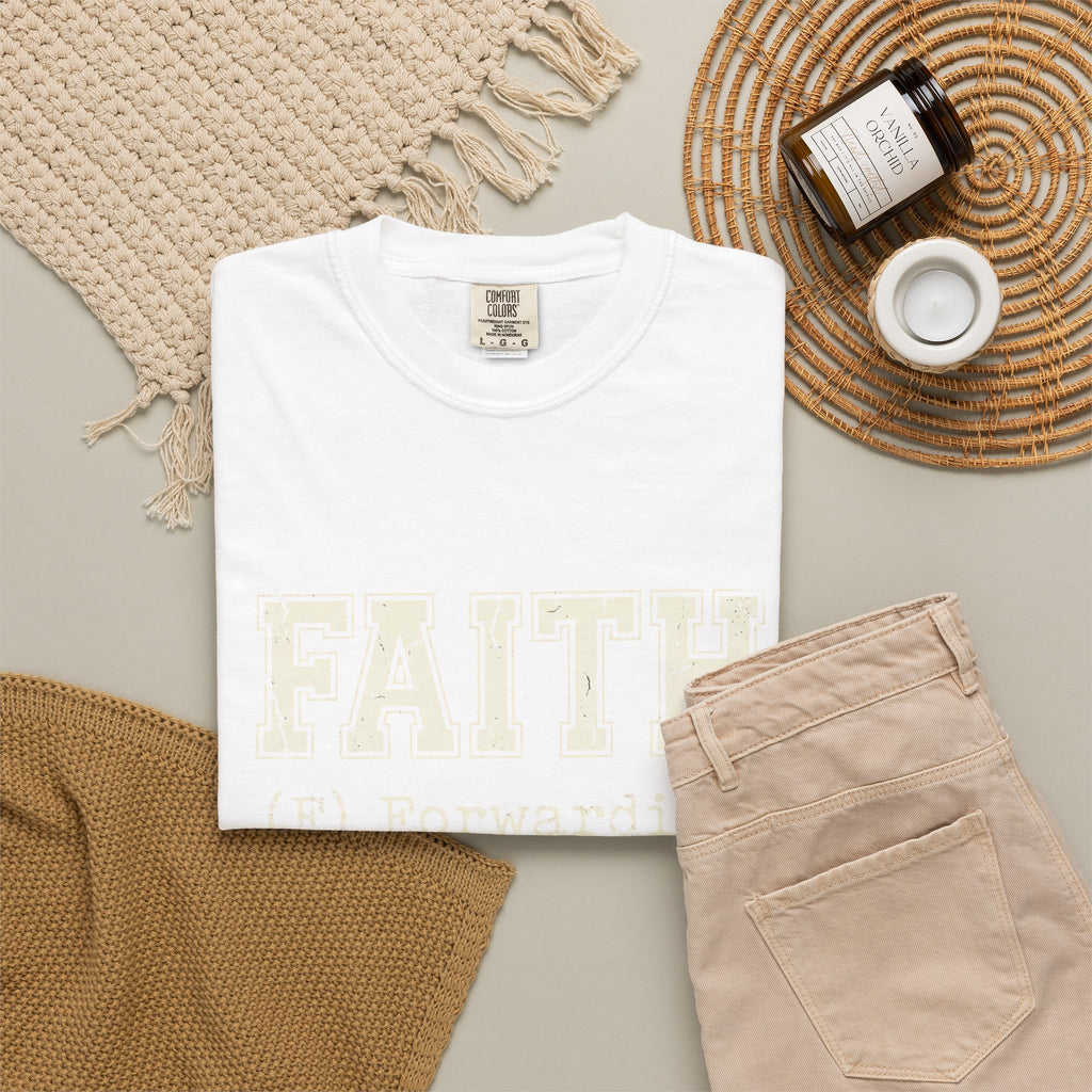 Faith Graphic T-Shirt — Minimalist Inspirational Tee