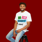 Do The Right Thing T-Shirt — Bold Retro Graphic Tee