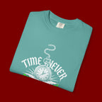 Time Never Comes Again T-Shirt — Vintage Pocket Watch Graphic Tee