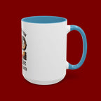 God-Themed Accent Coffee Mug – "My Help Is Only From God, The Creator of Heavens & Earth"