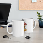 Ceramic Mug - "God Is Always Listening. Keep On Praying." Inspirational Faith Coffee Cup (11oz/15oz)