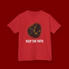 Keep The Faith Kids Tee — Kintsugi Stone Inspirational Children's T-Shirt