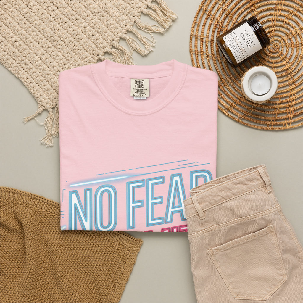No Fear No Limits No Excuses Neon Graphic T-Shirt