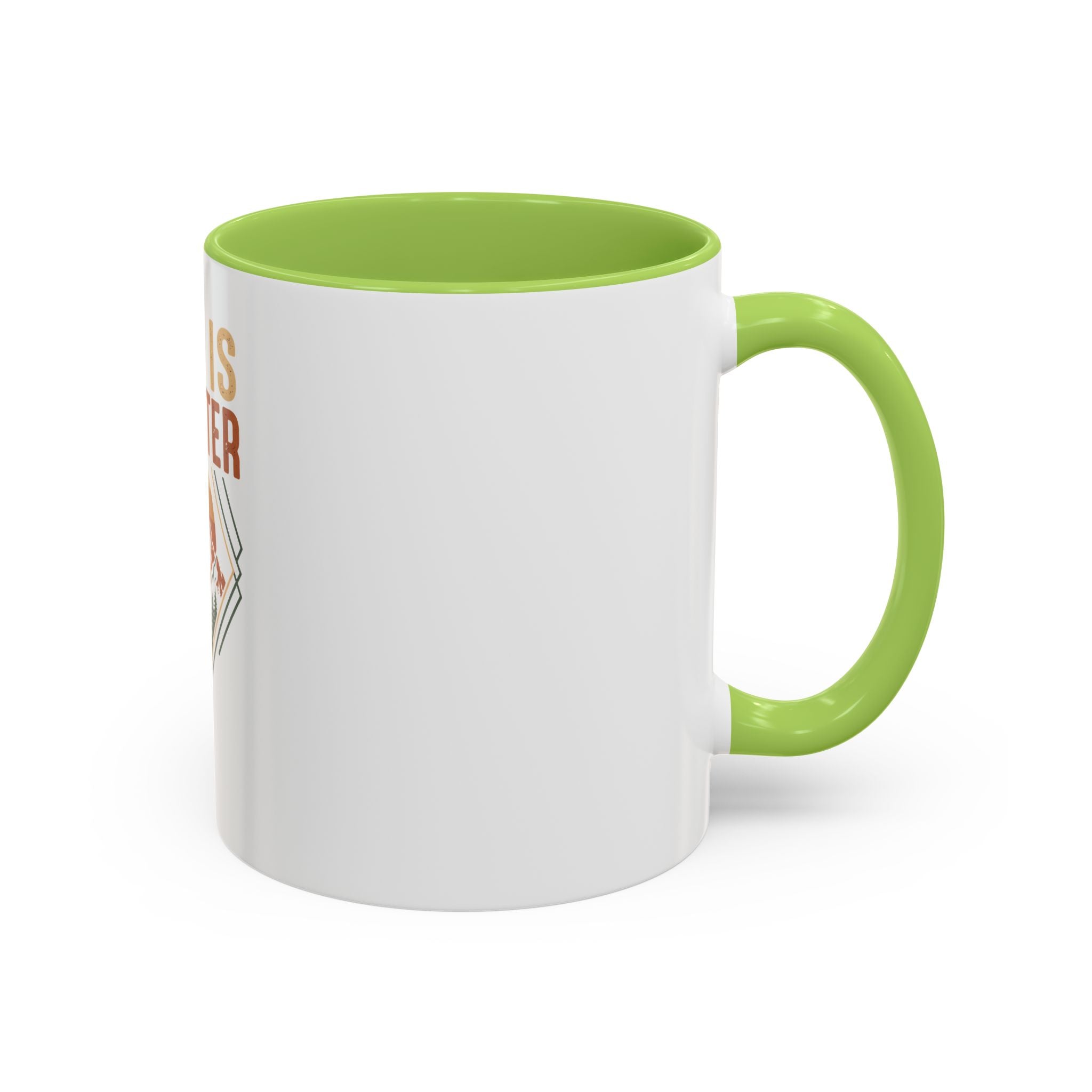 God Is Greater Mountain Coffee Mug — Inspirational Christian Accent Mug