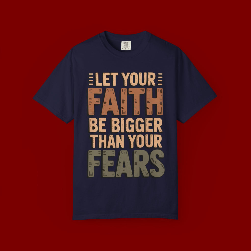 Faith Over Fear T-Shirt — Inspirational Christian Graphic Tee