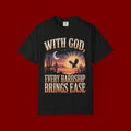 With God Every Hardship Brings Ease T-Shirt