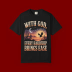 With God Every Hardship Brings Ease T-Shirt