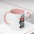 Faith Mug - "My Faith in God is Solid" Christian Coffee Cup (11/15oz)