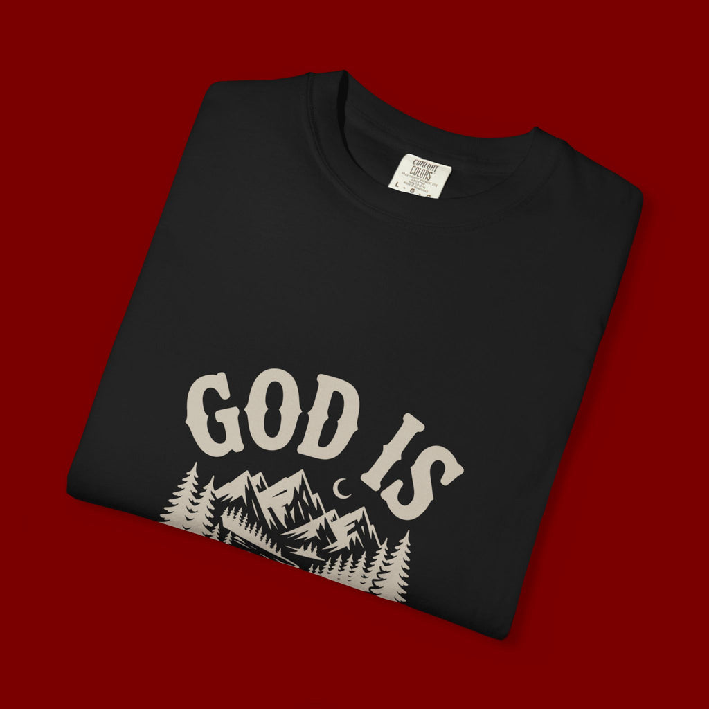 God Is Greater Mountain T-Shirt