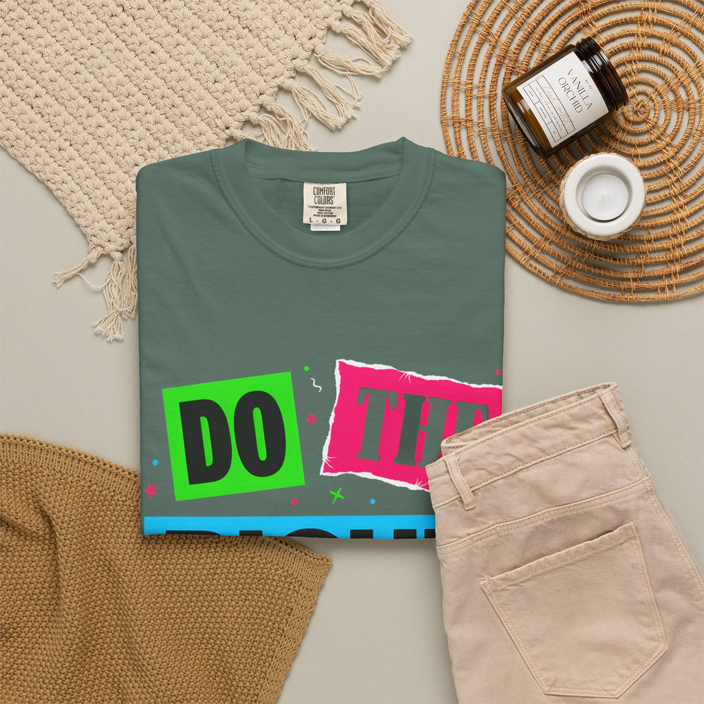 Do The Right Thing T-Shirt — Bold Retro Graphic Tee