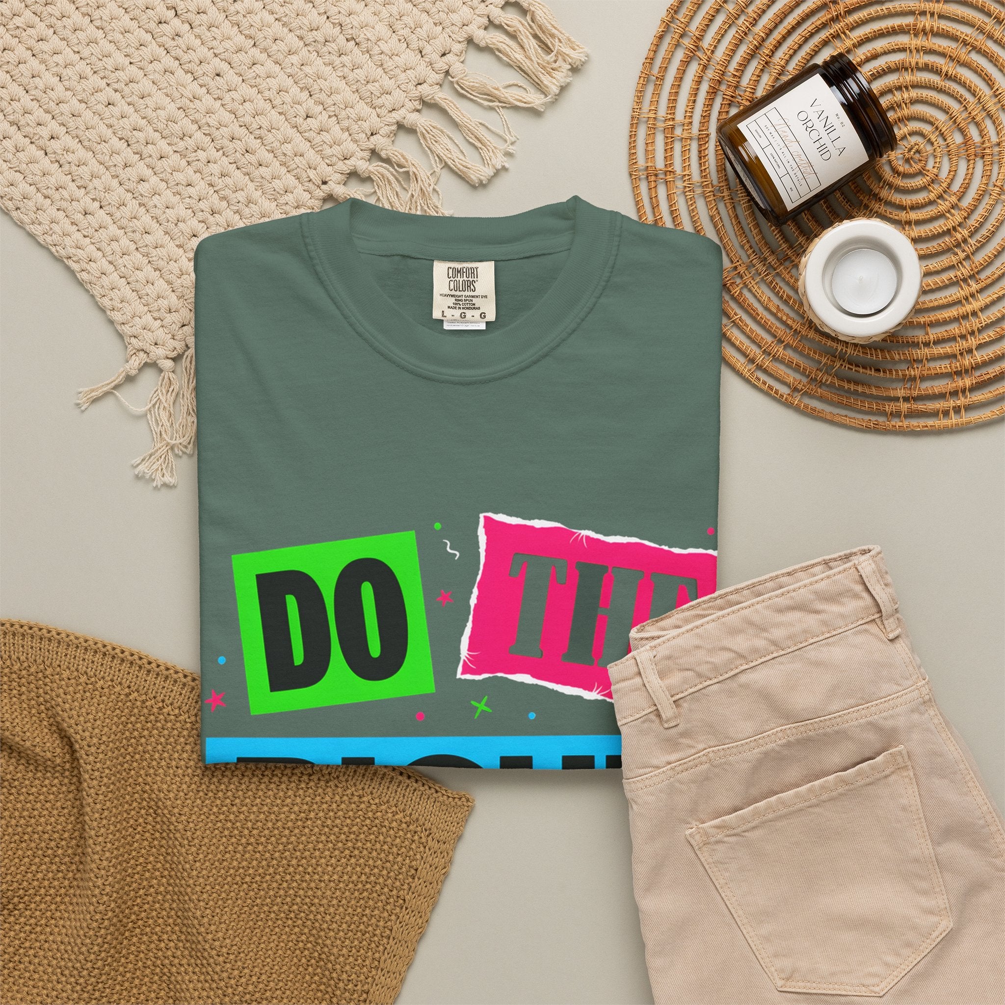 Do The Right Thing T-Shirt — Bold Retro Graphic Tee