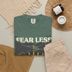 Fear Less Pray More T-Shirt — Inspirational Christian Graphic Tee