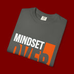 OVER Block Graphic T-Shirt — Bold Orange Minimalist Tee