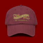 Be Thankful Baseball Cap — "Today is a Gift of God" Embroidered Hat