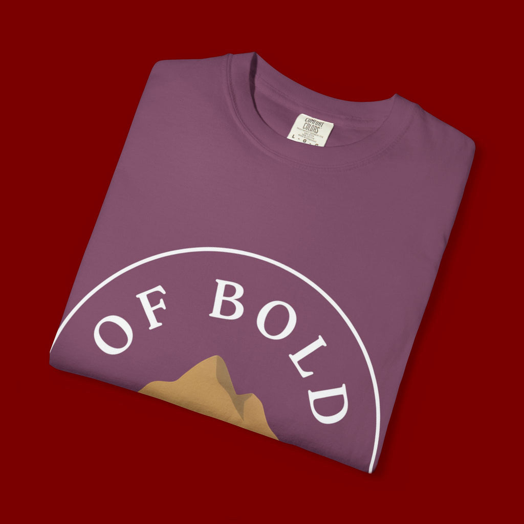 Of Bold Faith T-Shirt — Christian Mountain Faith Tee
