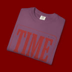 TIME Never Comes Again T-Shirt — Vintage Ticket Graphic Tee