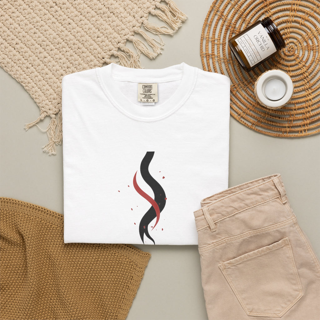 Matchstick Graphic T-Shirt — “Time Never Comes Again” Vintage-Inspired Tee
