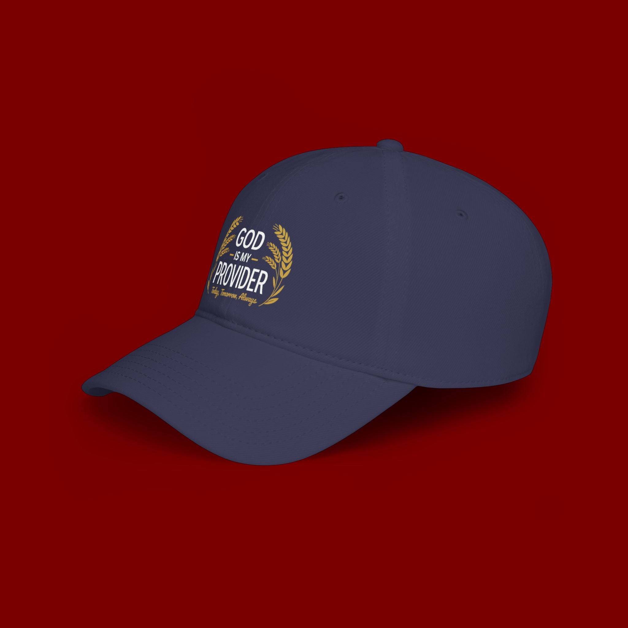 God Is My Provider Baseball Cap — Faith Hat with 'God Is My Provider' Design