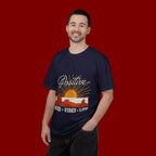 Positive Sunset T-Shirt — "Positive" Mind • Vibes • Life Motivational Tee