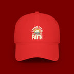 Stand Firm in the Faith Baseball Cap — Christian Faith Dad Hat