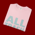ALL TRASH No Trailer Graphic T-Shirt — Funny Retro Statement Tee