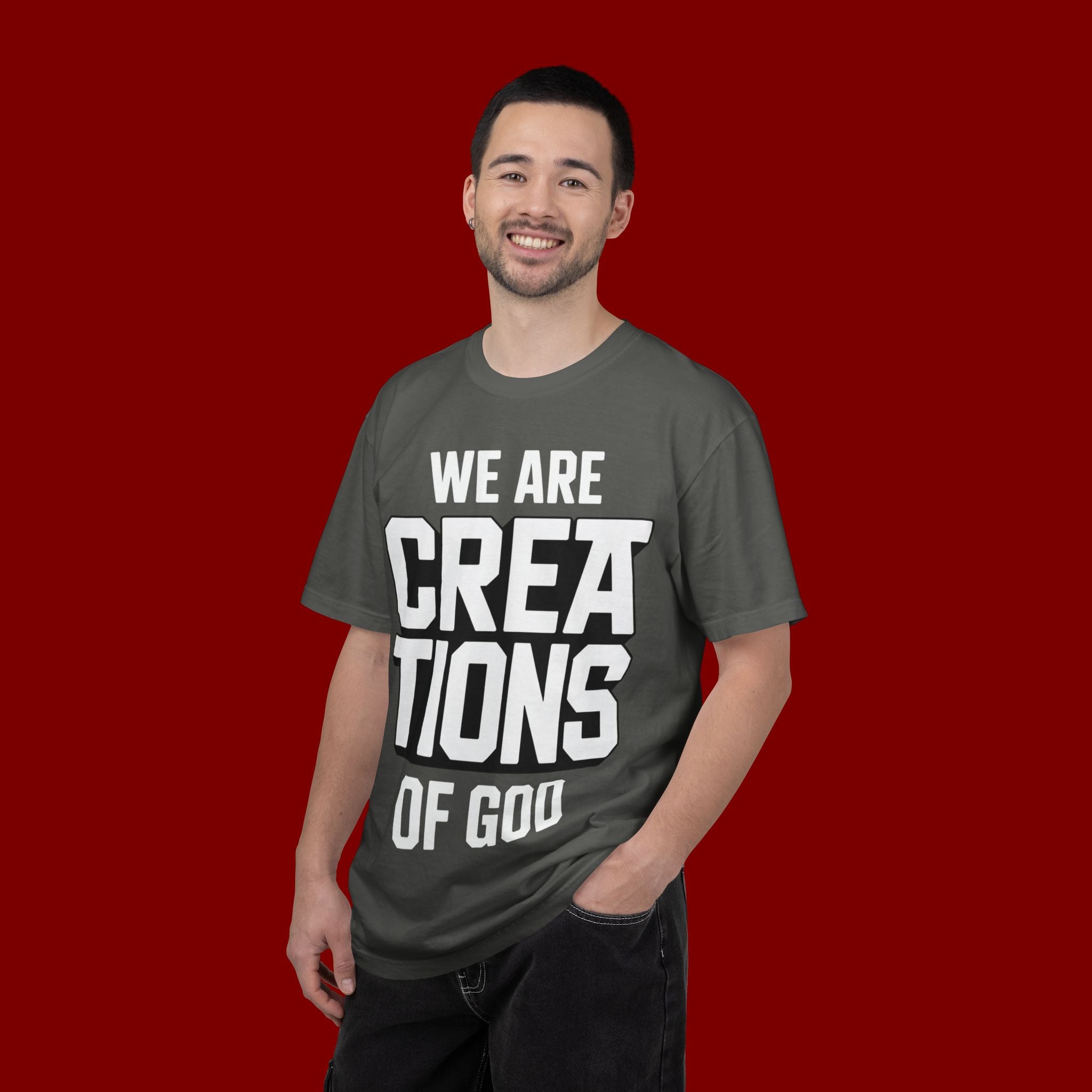 We Are Creations of God T-Shirt — Faith-Based Christian Graphic Tee
