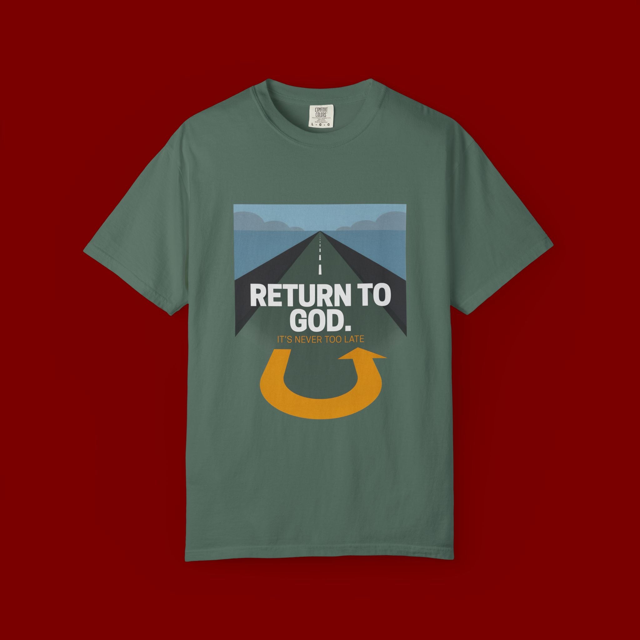 Return to God Road Graphic T-Shirt
