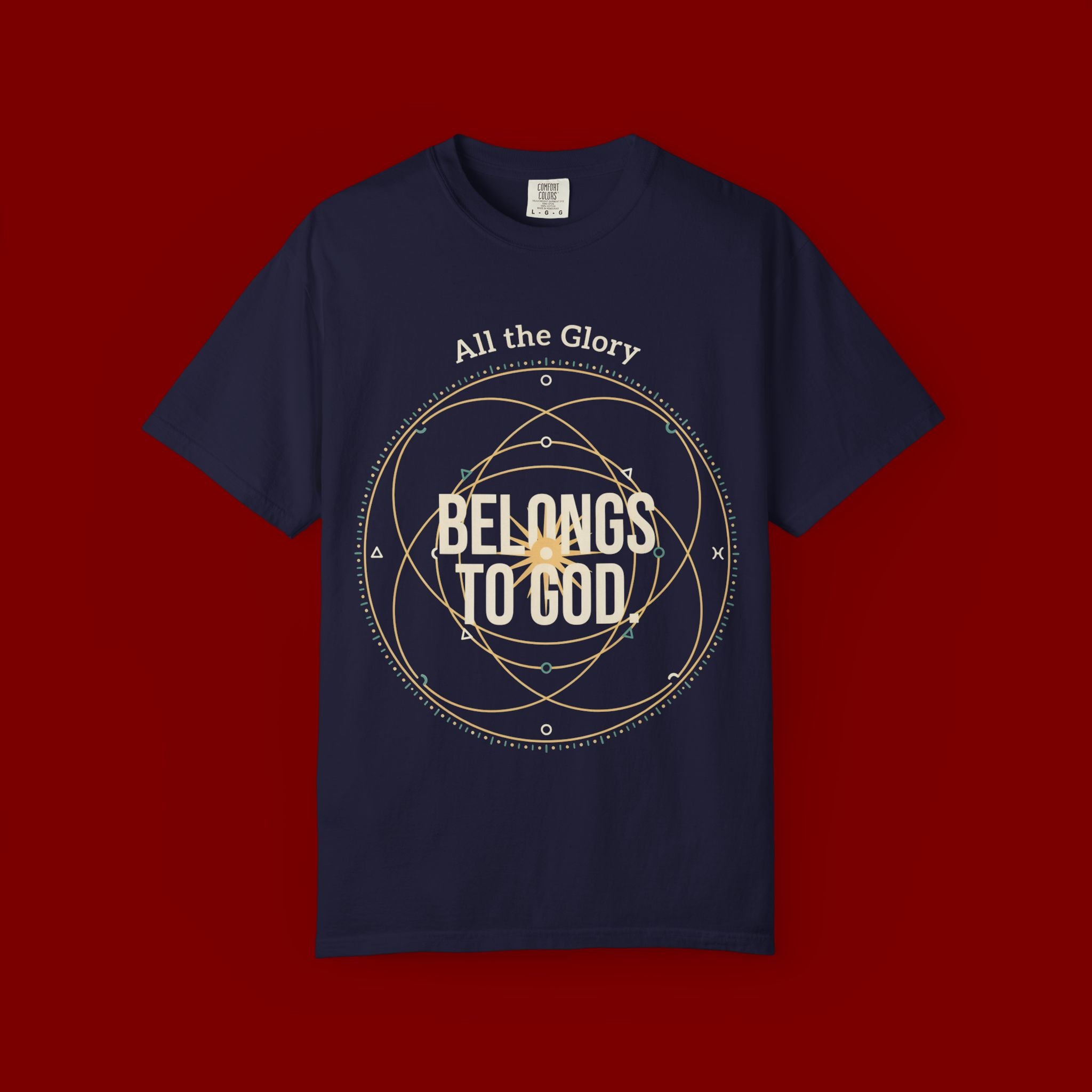 Faith T-Shirt — "Belongs to God" Christian Graphic Tee