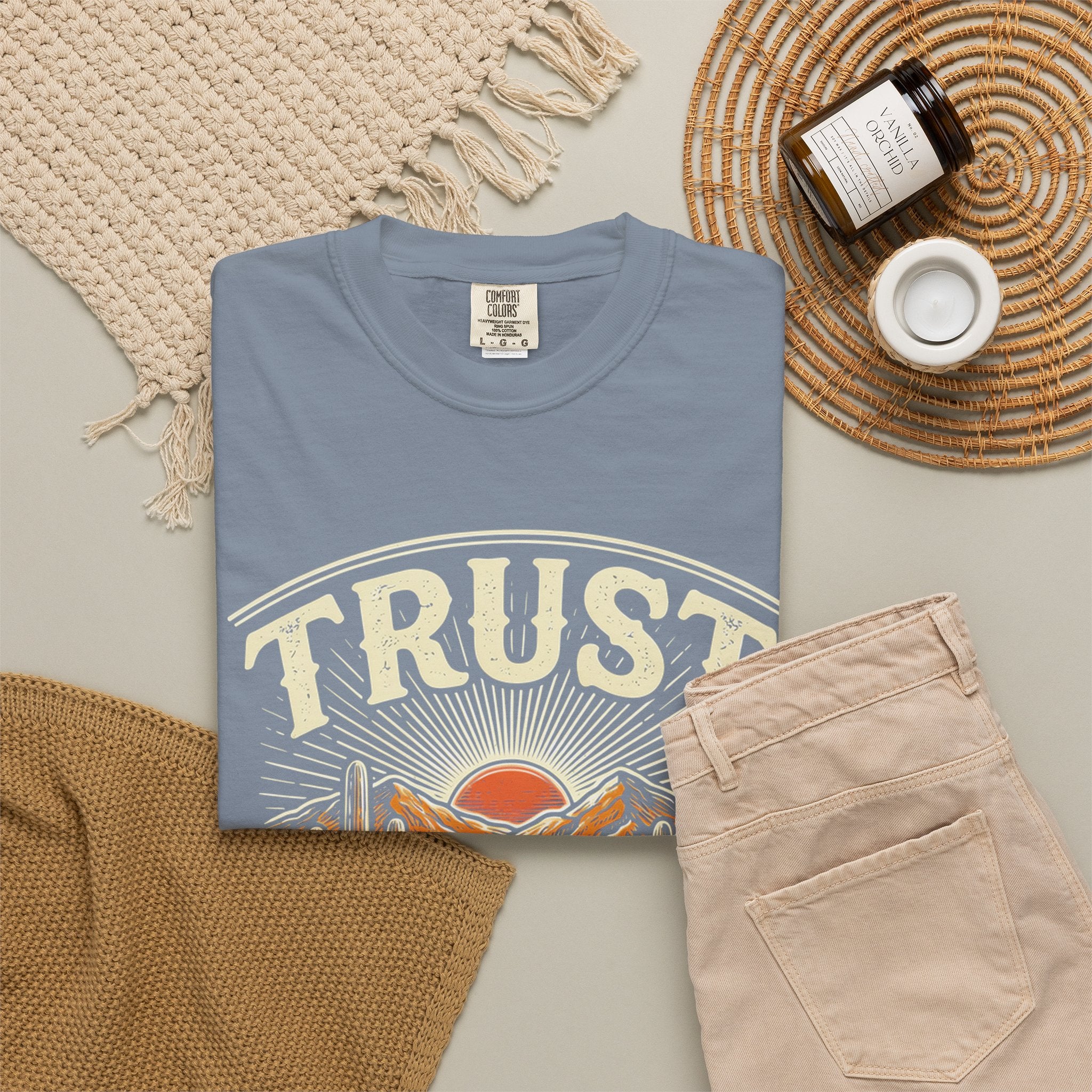 Trust God’s Plan Desert Graphic T-Shirt