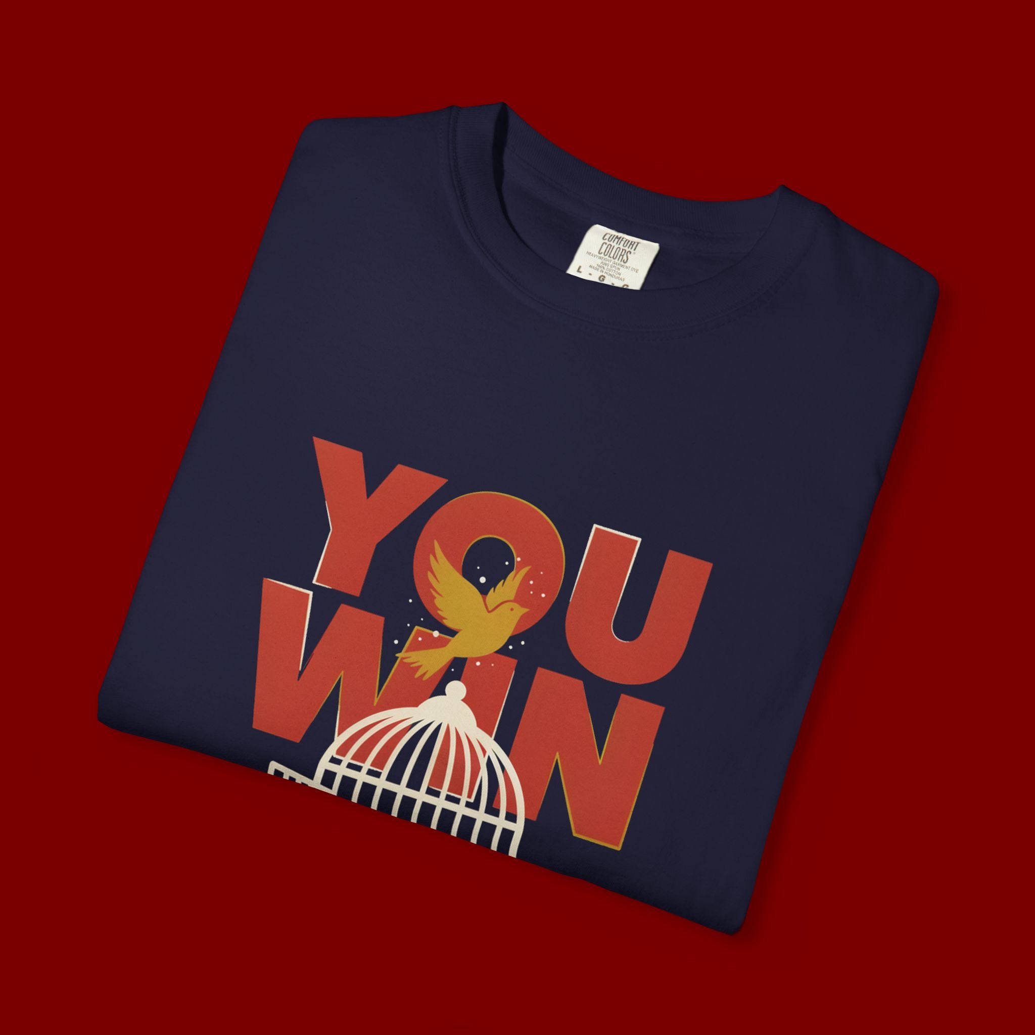 T-Shirt — "You Win When You Pray" Inspirational Faith Graphic Tee