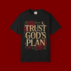 Trust God’s Plan T-Shirt — Floral Faith Graphic Tee