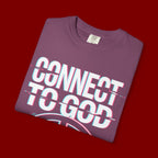 Connect to God T-Shirt — "The Password Is Prayer" Christian Faith Tee