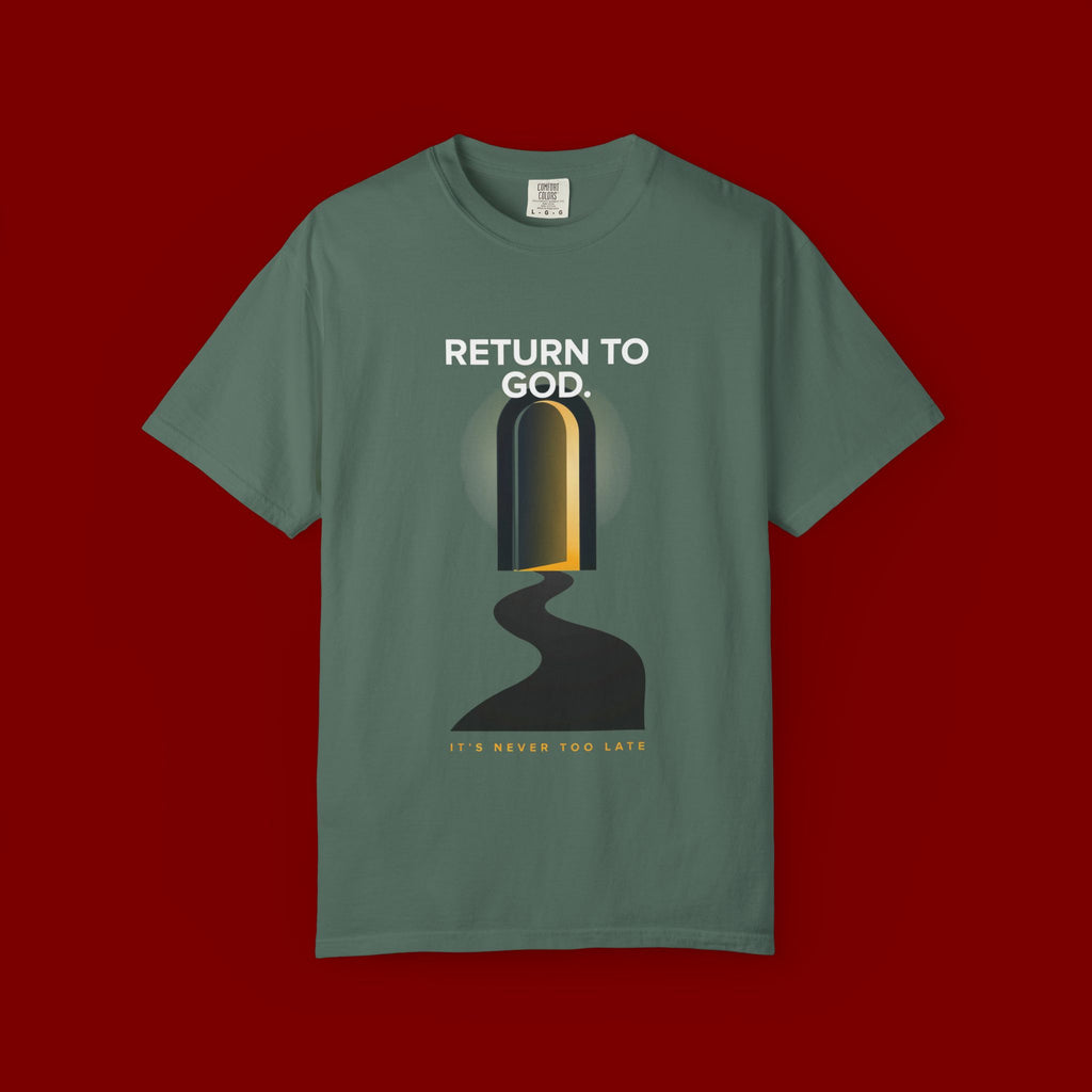 Mystic Doorway T-Shirt — Golden Arch Path Graphic Tee